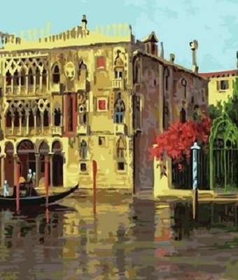 Paintboy Картина по номерам Золотая Венеция