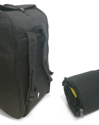 Миниатюра фотографии Сумка-кофр для путешествий мягкая doona padded travel bag, черный