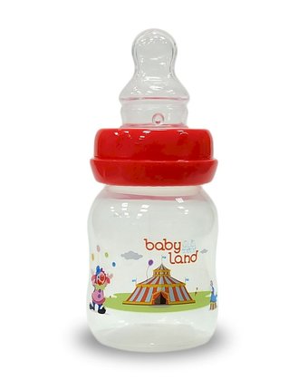 Бутылочка Babyland, с рождения, 80 мл