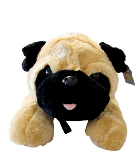 Мягкая игрушка Super01 Шарпей 70 см цвет: коричневый