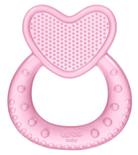 Прорезыватель WeeBaby Сердечко, от 0 месяцев