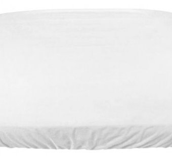 Yummyki Наматрасник водонепроницаемый для овальной кроватки 125х75