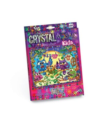 Набор для творчества Данко-Тойс Crystal Mosaic Kids Совы