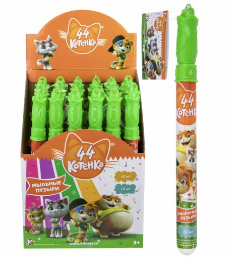 Мыльные пузыри 44 Котенка 60 мл