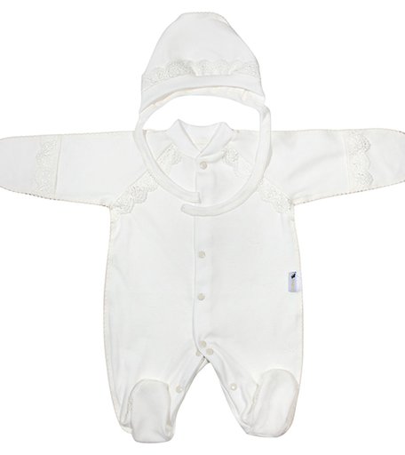 Комплект комбинезон/чепчик Клякса