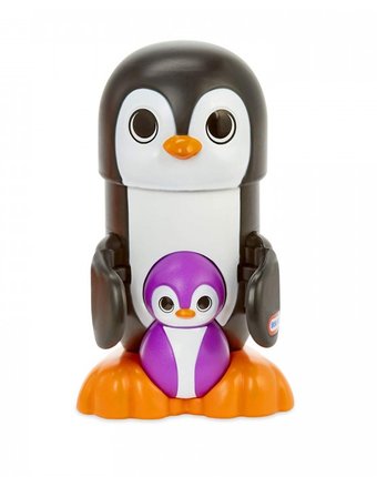 Миниатюра фотографии Интерактивная игрушка little tikes веселые приятели пингвин
