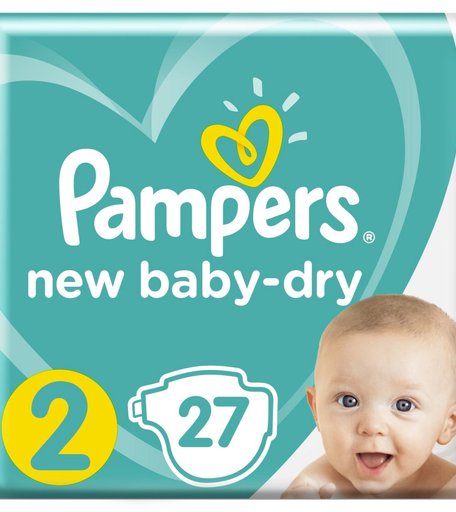 Подгузники Pampers New Baby Dry (4-8 кг) шт.