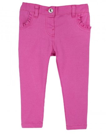 Миниатюра фотографии Chicco брюки для девочки с рюшами по карманам