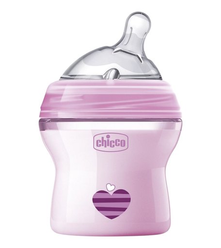 Бутылочка Chicco Natural Feeling, с рождения, 150 мл