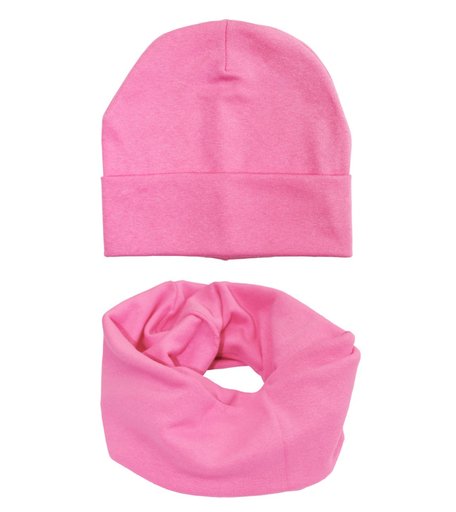 Комплект шапка/шарф-снуд Веселый малыш