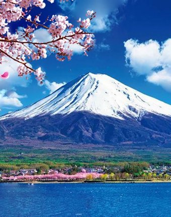 Фрея Кристальная мозаика Священная гора Фудзи 40х50 см
