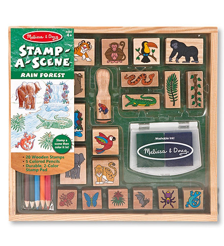 Melissa & Doug Набор печатей Джунгли