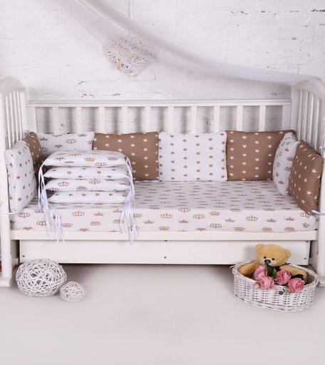 Бортик в кроватку Элегия Бортики сьемные в кроватку