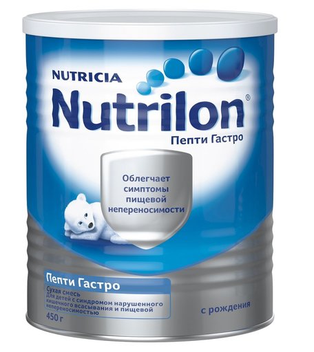 Молочная смесь Nutrilon Пепти Гастро 0-6 месяцев, 450 г
