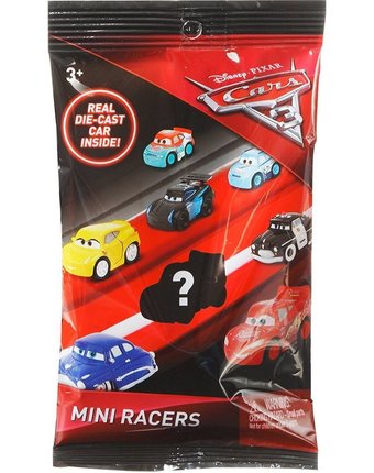 Миниатюра фотографии Игрушка-сюрприз cars мини-гонщики