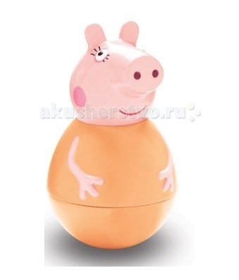 Свинка Пеппа (Peppa Pig) Фигурка-неваляшка Мама Свинка