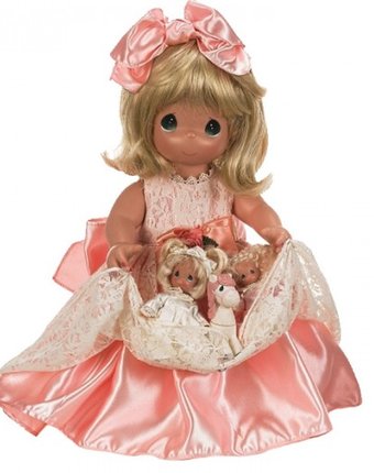 Миниатюра фотографии Precious кукла с любимцами 40 см