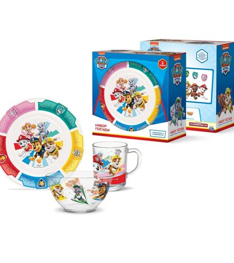 Набор посуды Priority Щенячий патруль
