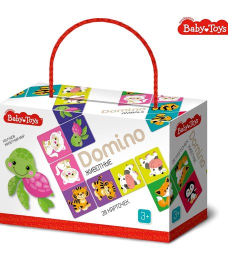 Домино Десятое Королевство Baby Toys. Животные