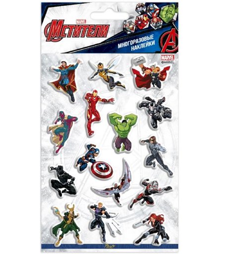 Наклейки Priority Мстители