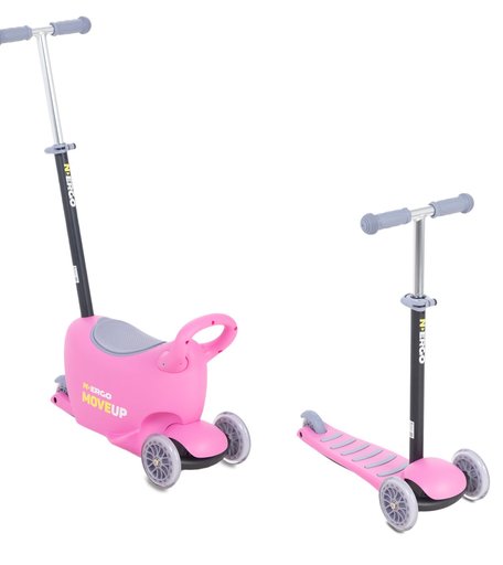 Трехколесный самокат N.Ergo LB1502 3 в 1