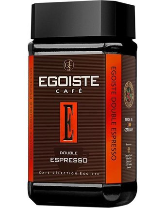 Egoiste Кофе растворимый сублимированный Double Espresso 100 г