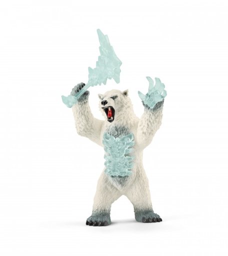 Schleich Фигурка Снежный медведь с оружием