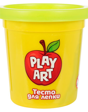 Пластилин Play Art 85 г цвет: зеленый