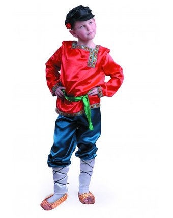 Миниатюра фотографии Батик карнавальный костюм ванюшка карнавальная ночь 7009