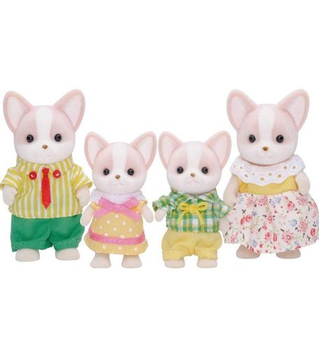 Игровой набор Sylvanian Families Жители страны Сильвании Семья Чихуахуа 8 см, 6.5 см