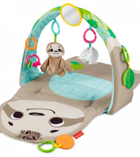 Развивающий коврик Fisher Price Ленивец