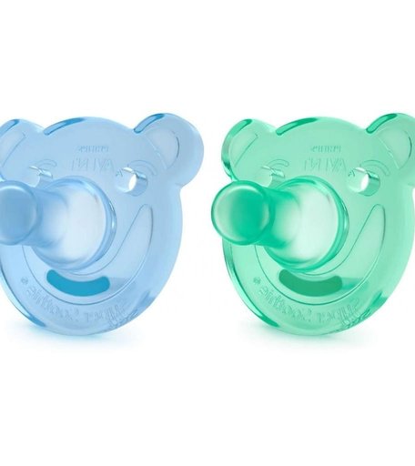 Пустышка Philips Avent Soothie силикон, с 3 мес