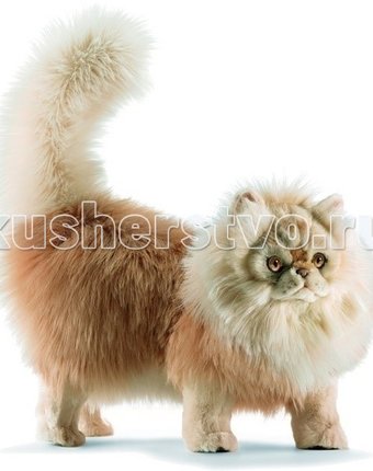 Миниатюра фотографии Мягкая игрушка hansa персидский кот табби 70 см