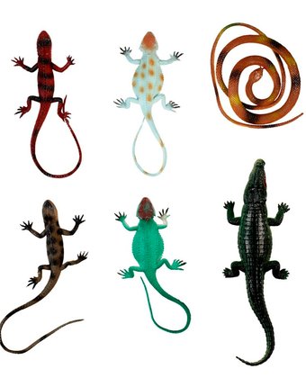Миниатюра фотографии Игровой набор 1toy в мире животных ящерицы
