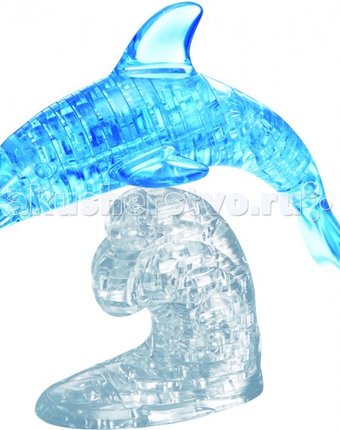 Миниатюра фотографии Crystal puzzle головоломка дельфин