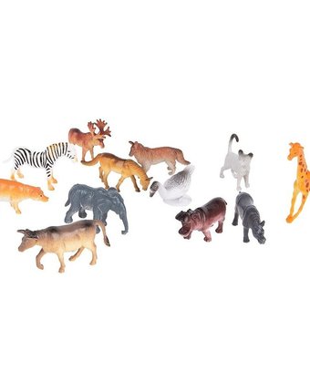 Миниатюра фотографии Игровой набор играем вместе диалоги о животных животные 12 шт