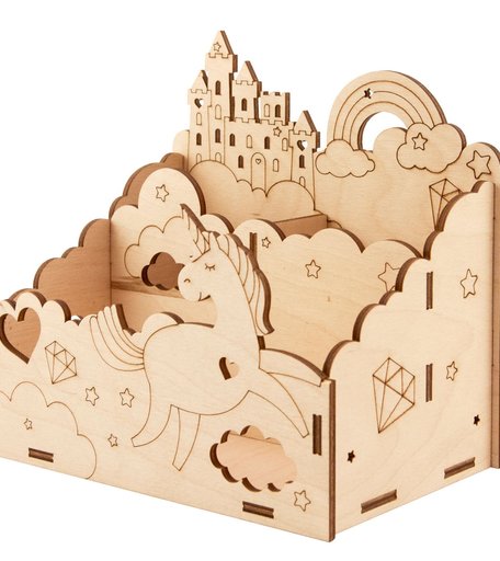 Подкладка настольная Орландо Единорог в облаках