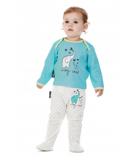 Lucky Child Ползунки Зоопарк 30-124 3 шт.