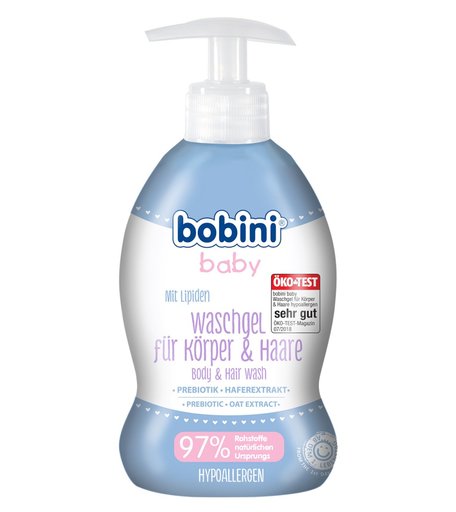 Гель Bobini с липидами, с рождения, 300 мл
