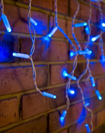 Гирлянда-бахрома Neon-Night светодиодная Айсикл синие диоды 180 х 50 см