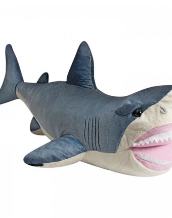 Миниатюра фотографии Мягкая игрушка wild republic большая белая акула 61 см