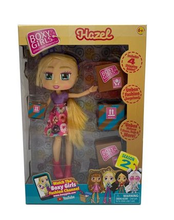 1 Toy Кукла Boxy Girls Hazel с аксессуарами 20 см