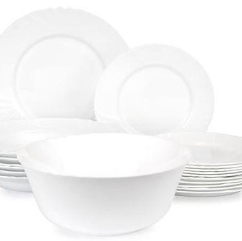 Миниатюра фотографии Luminarc набор посуды столовой cadix (19 предметов)