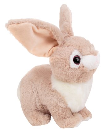 Мягкая игрушка Игруша Кролик бежевый 40 см цвет: бежевый