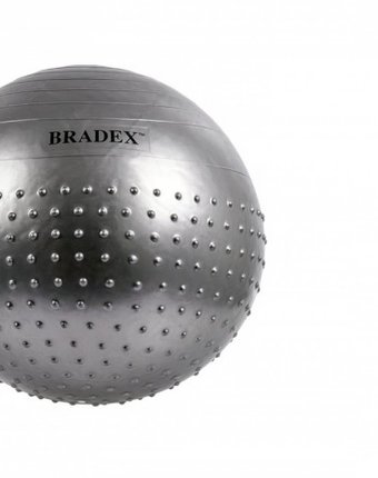 Миниатюра фотографии Bradex мяч для фитнеса полумассажный фитбол-65