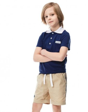 Миниатюра фотографии Lucky child шорты для мальчика полоска круиз 79-134