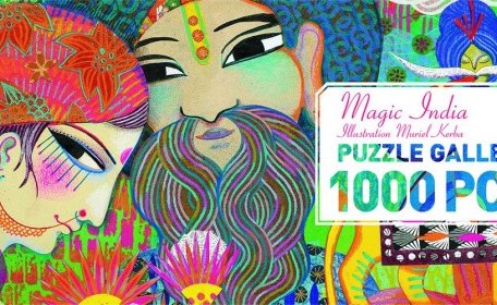 Djeco Пазл Волшебная Индия 1000 деталей