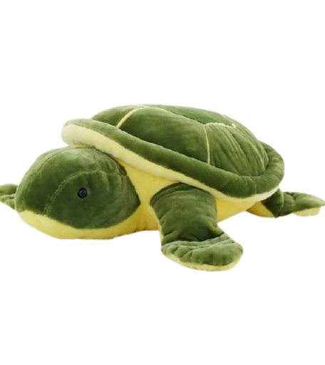 Мягкая игрушка Super01 Черепаха 45 см цвет: зеленый