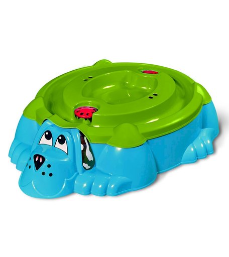 Песочница Palplay Собачка с крышкой 432