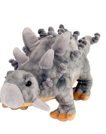 Миниатюра фотографии Мягкая игрушка wild republic plush динозавр анкилозавр 25 см